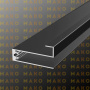 Профиль горизонтальный нижний MS225 Титан (A18)
